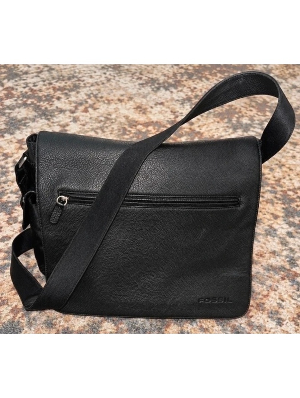 Vintage Fossil Messenger Bag / Crossbody